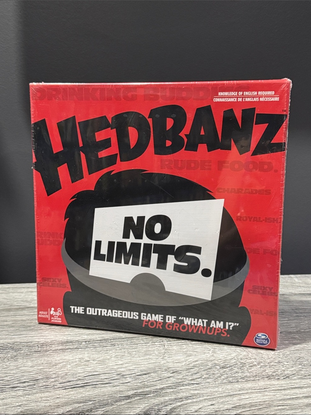 NEW: Headbanz: No Limits - Adult Party Game